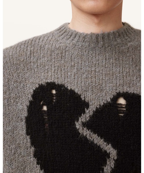 ALLSAINTS（オールセインツ） セーター ニット LUV HEART OVERSIZED