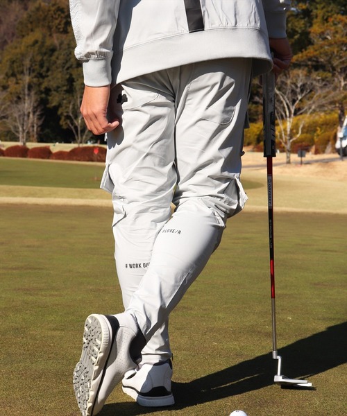カーゴパンツ (RM)「LUXE/R GOLF」8ポケット ストレッチ クロス メンズ