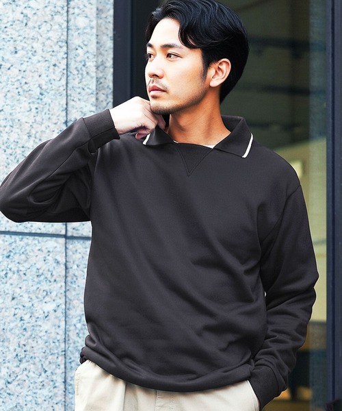 JIGGYS SHOP（ジギーズショップ） トレーナー スウェット 襟付き