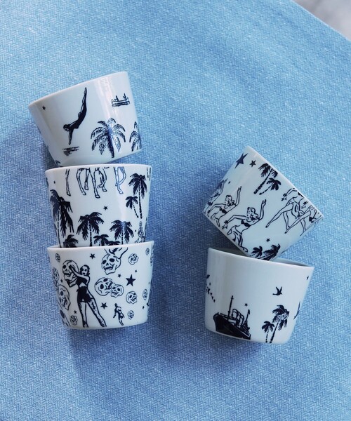 TOKYO CULTUART by BEAMS 食器 横尾忠則 / 髑髏お猪口セット