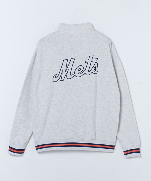 MLB トレーナー スウェット 「MLB」ハーフZIP プルオーバー/メンズ