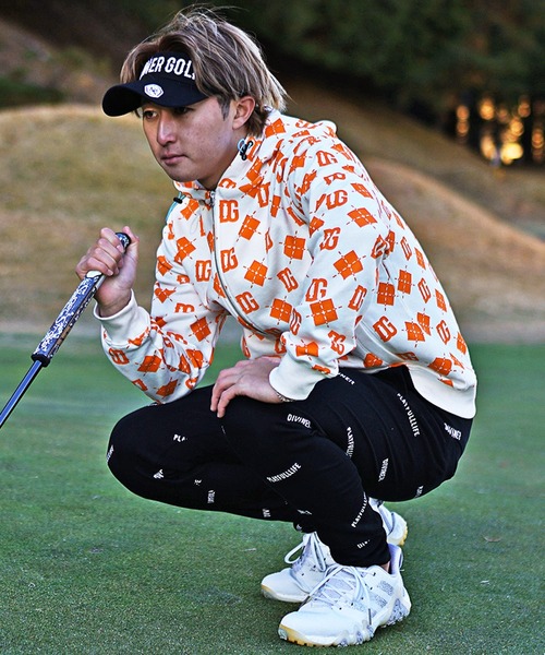DIVINER GOLF（ディバイナー ゴルフ） ゴルフ 「DIVINER GOLF」総柄ZIP