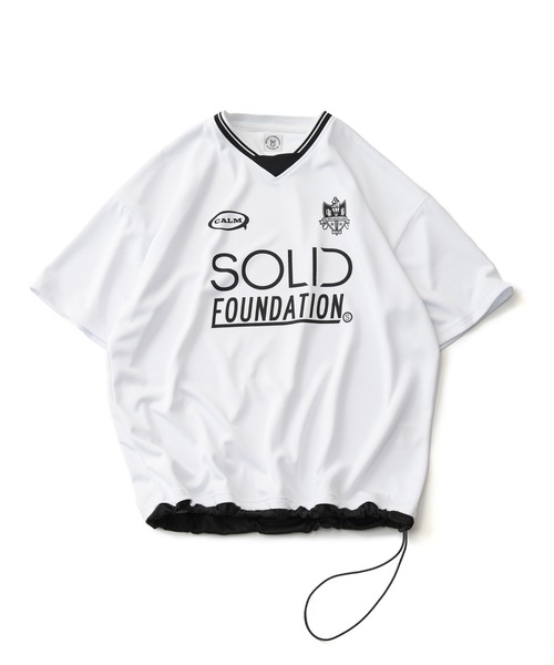 NO NEED（ノーニード） tシャツ カットメッシュ サッカーゲームシャツ