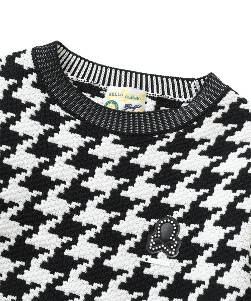 MARK&LONA（マークアンドロナ） ニット セーター Ever Dogtooth Shorty