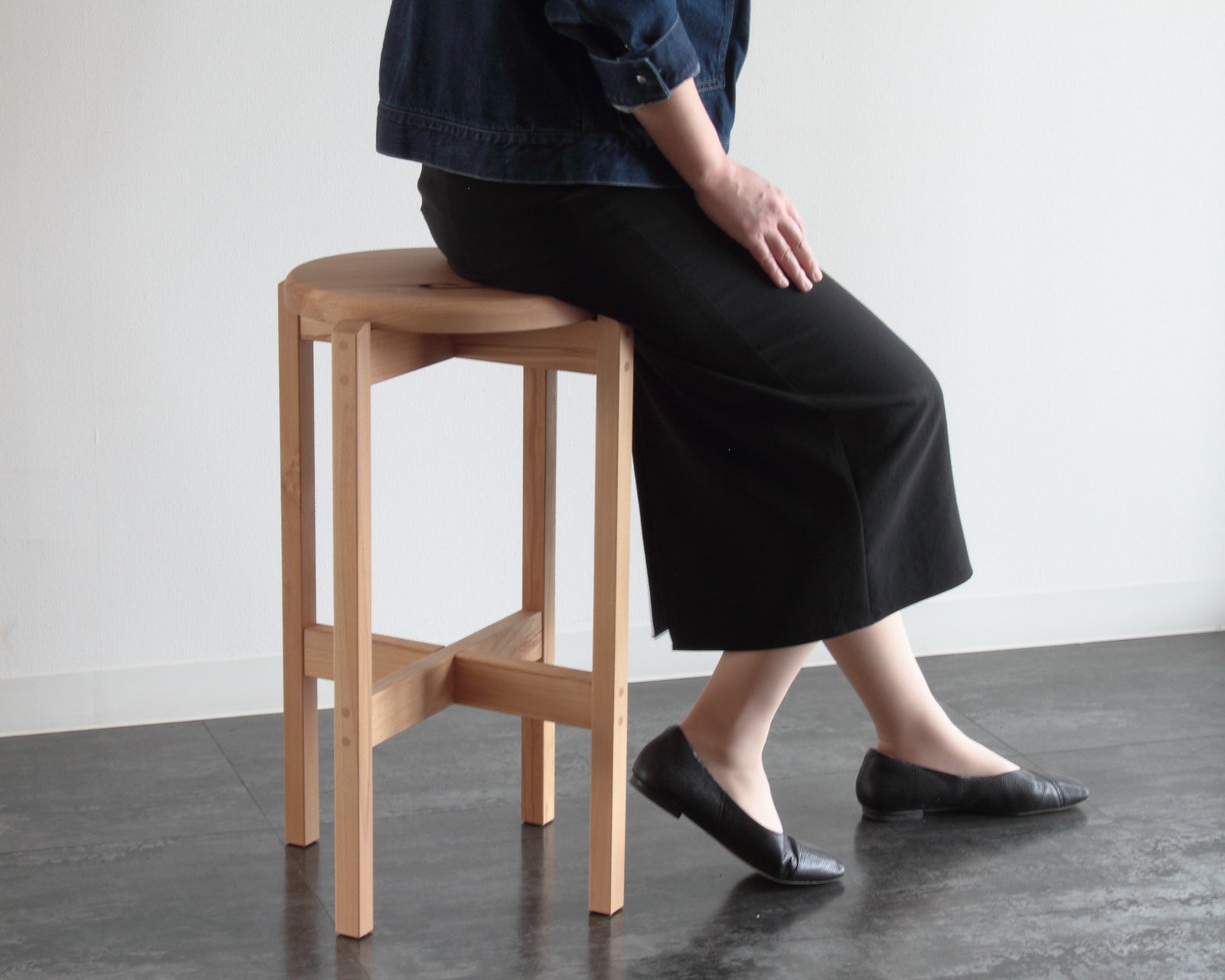 まかない'ハイ'スツール – 朝倉家具