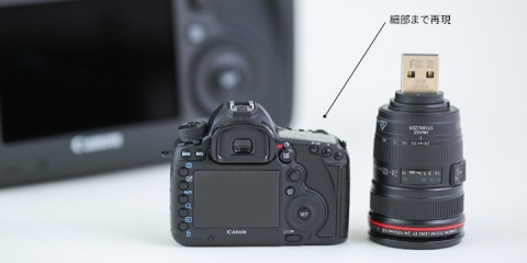 キヤノン、EOS 5DsやレンズのミニチュアUSBメモリーを再販売