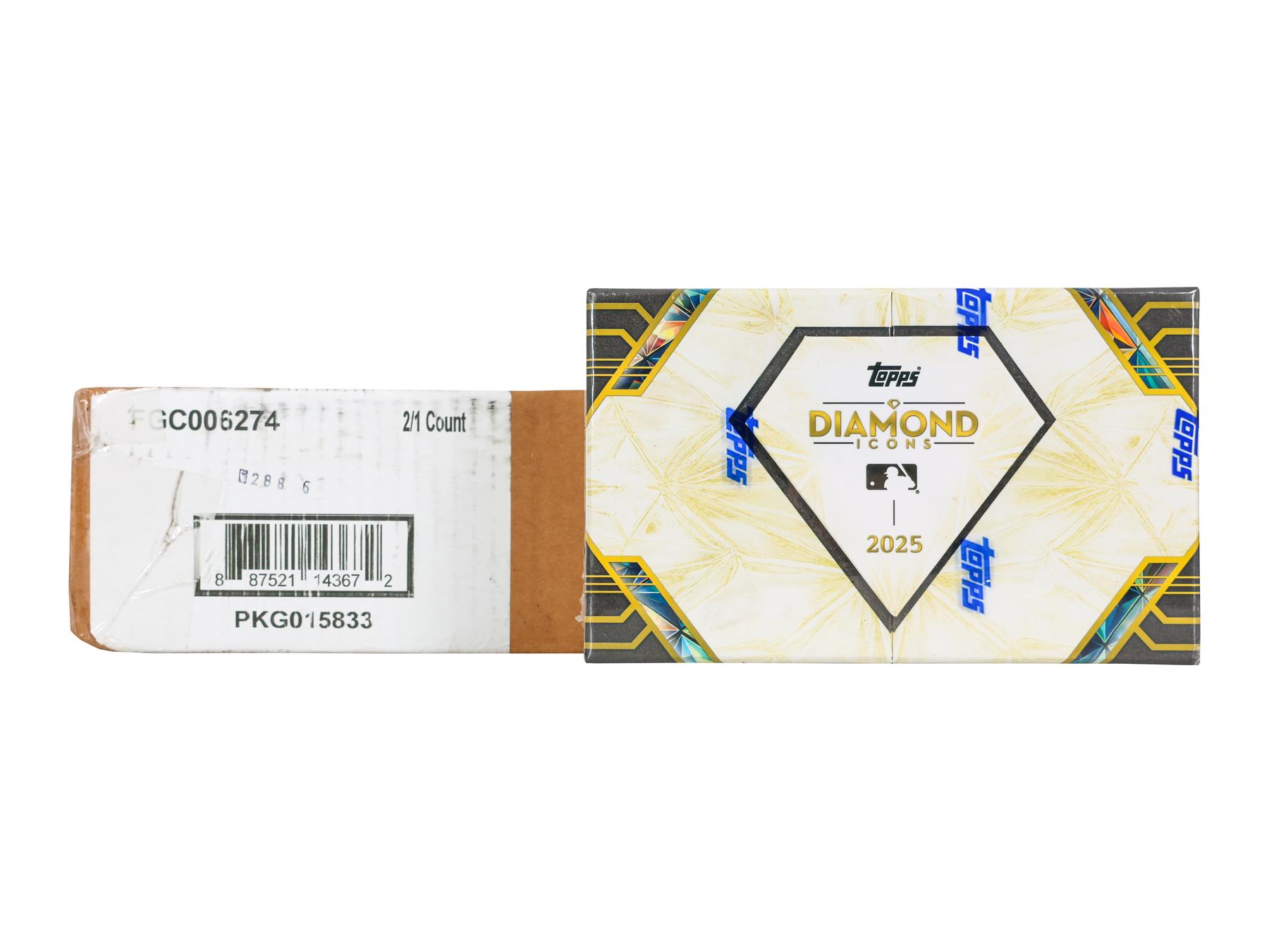 2025 Topps Diamond Icons Baseball Hobby 2-Box Case | DA Card World