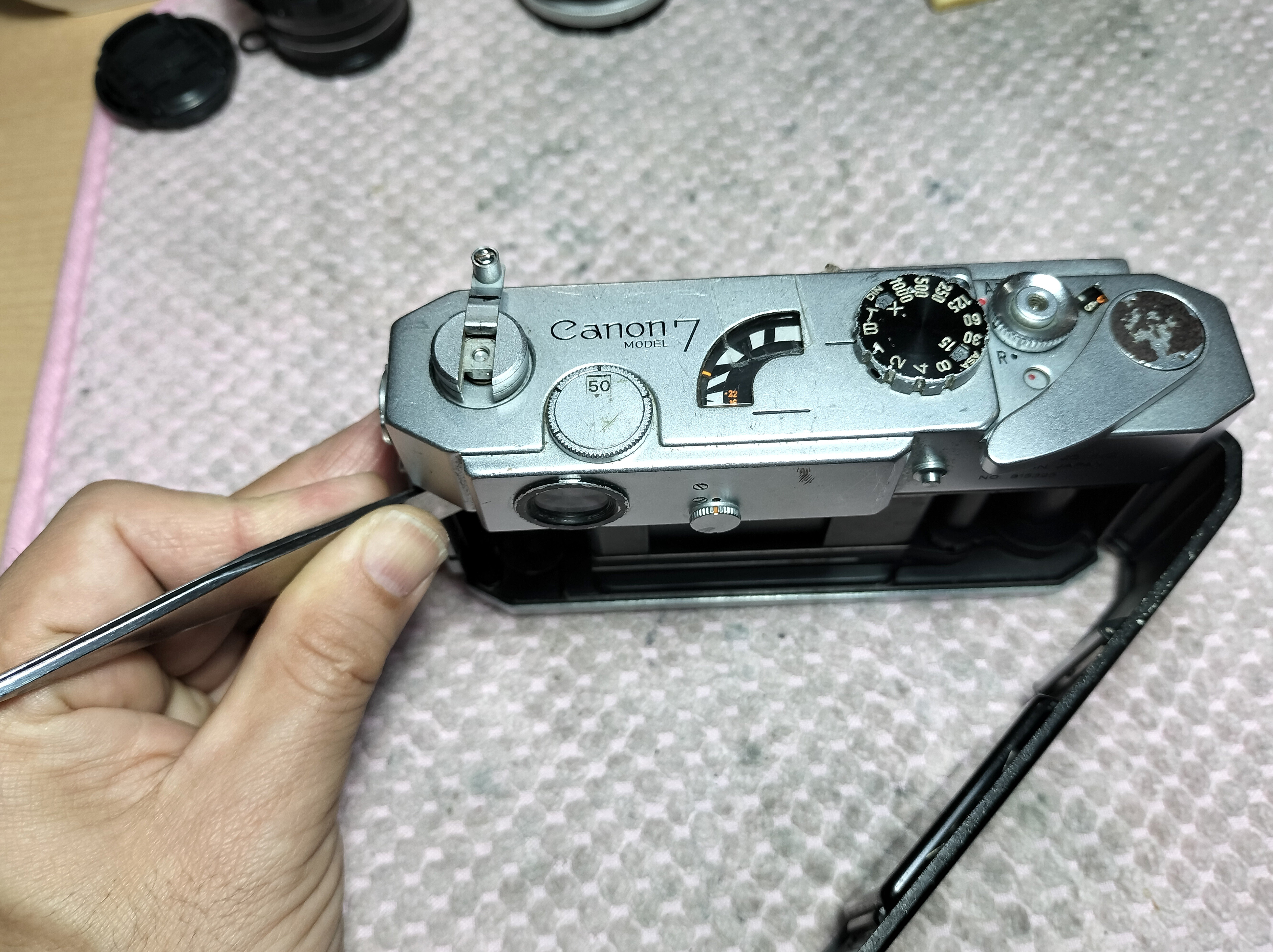 動作確認済】 Canon MODEL 7 F1219-108-8v y canon キャノン 7 検品