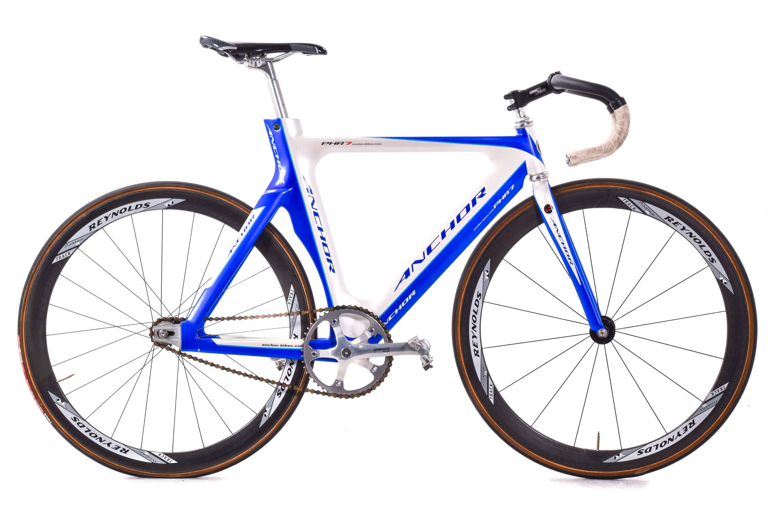 USED AS IS Bridgestone Anchor PHR7 52cm Carbon Track Bike Record Phil