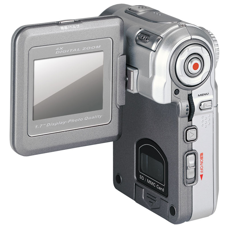 グリーンハウス、実売13,800円のSDビデオカメラ