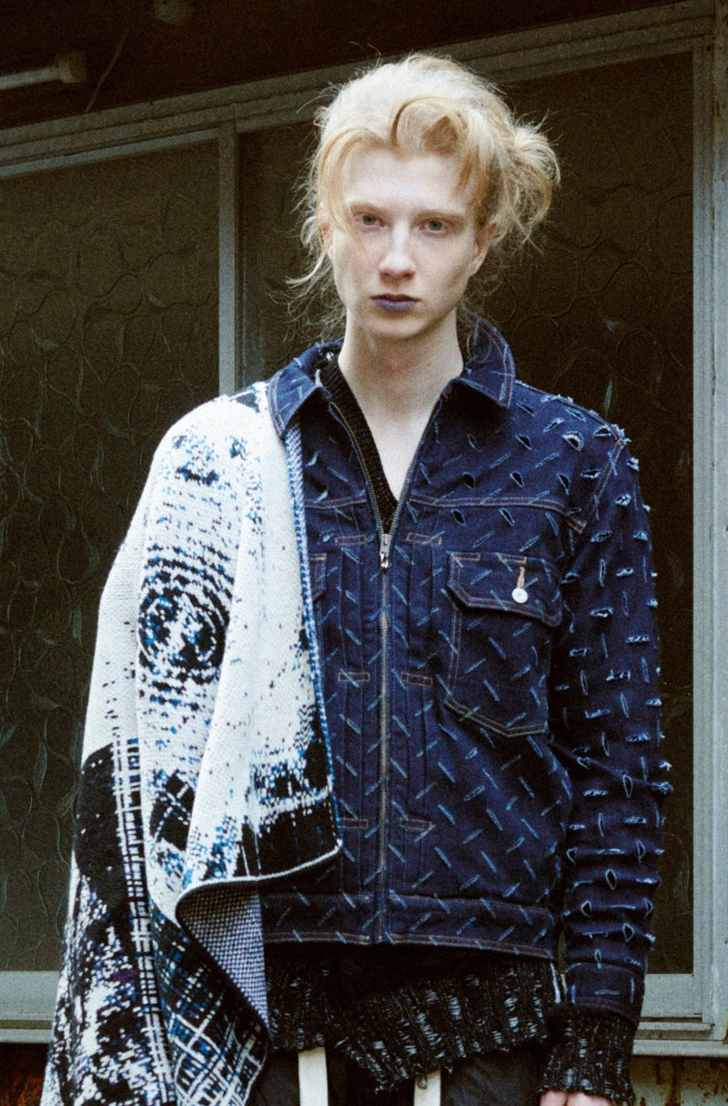 CHECKERS PLATE LCDJ DENIM – BODYSONG. ONLINE STORE