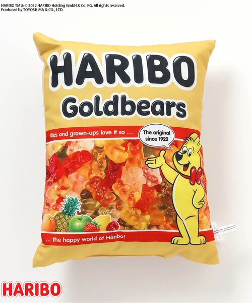 セール】HARIBO パッケージクッション（クッション/クッションカバー