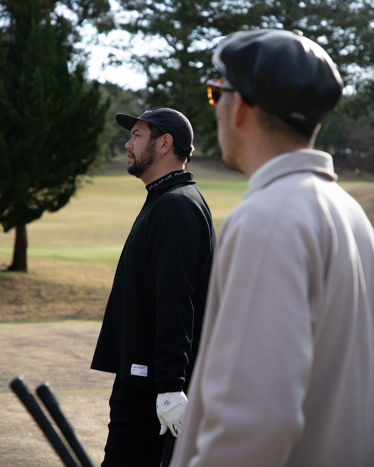 SUPERTHANKS × Cph/Golf™️ #SKIPPER SHIRTS - BLACK - – Cph/Golf™︎