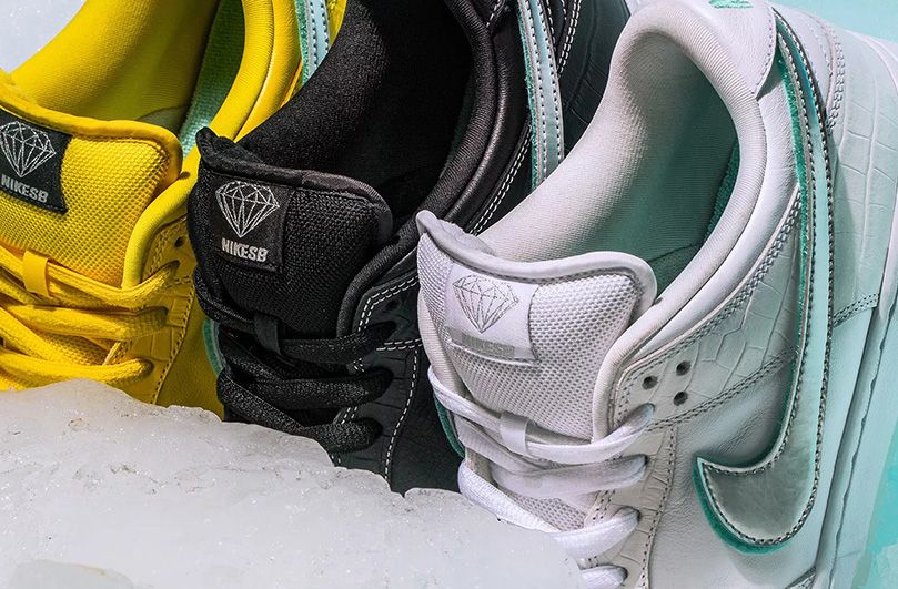 ダイアモンドサプライ×ナイキSB ダンク ロー プロ 【11/9&10発売