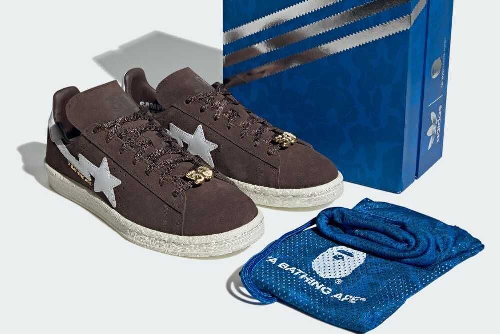 7/1発売｜A BATHING APE®︎ × adidas Originals Campus 80's 
