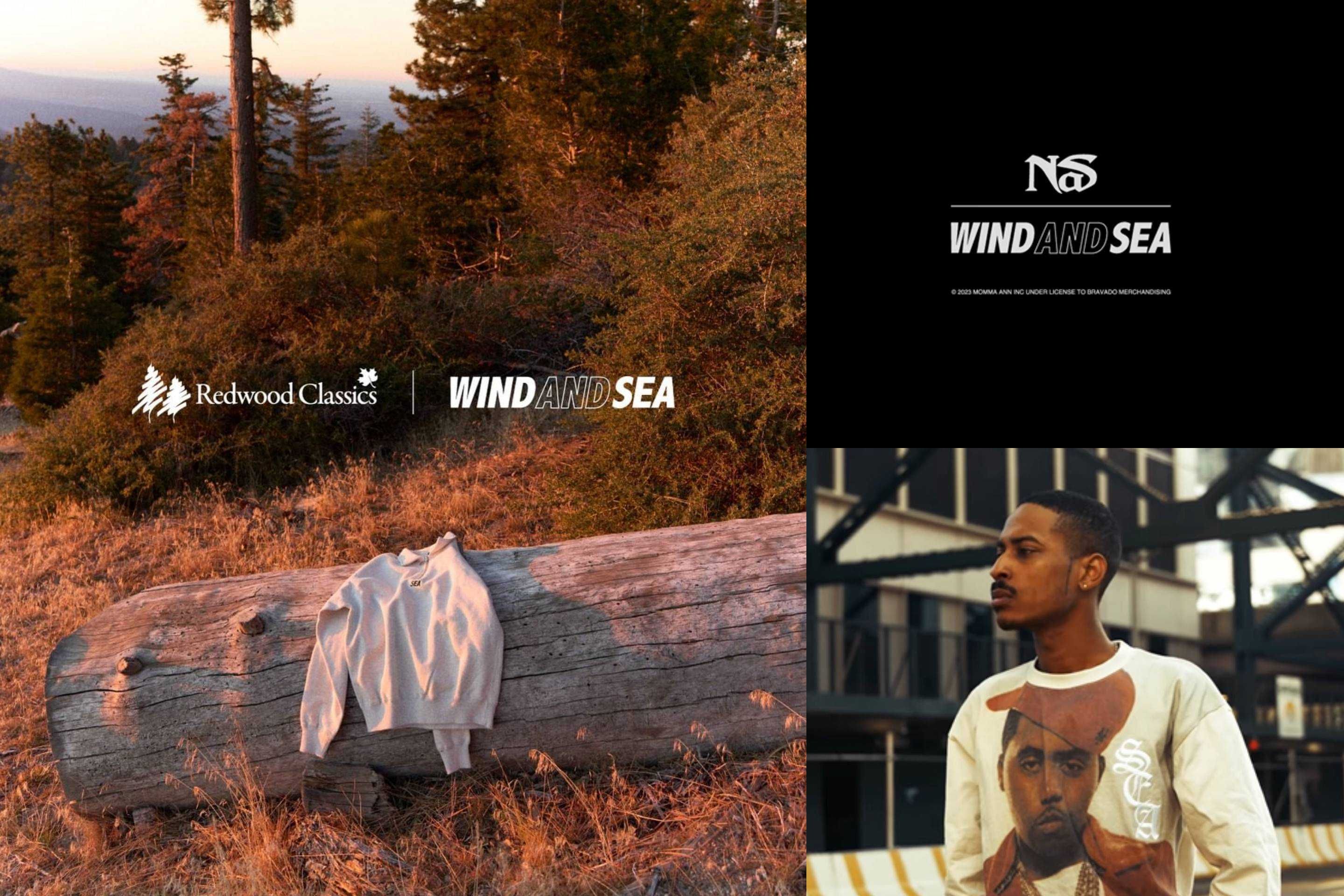 12/16・12/20発売｜NAS / Redwood Classics × WIND AND SEA collection