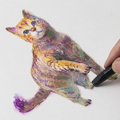 dショッピング |柴崎春通監修 楽しい大人のクレヨン画BOOK 16色の