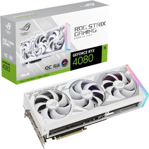 ASUS エイスース ROG Strix GeForce RTX 4080 16GB GDDR6X White OC