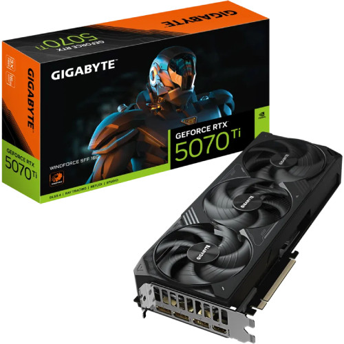 GIGABYTE ギガバイト GeForce RTX 5070 Ti WINDFORCE SFF 16G GV