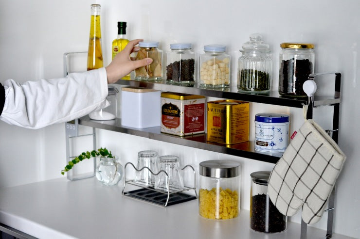 bws SELECTION 伸縮スリムラック 幅52～91cm 奥行10cm 高さ36.8cm – Cdare