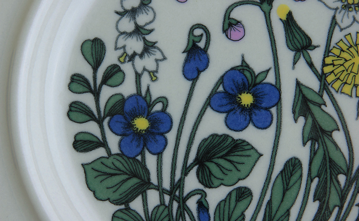 ヴィンテージ】Arabia/アラビア/Flora/フローラ/プレート（20cm