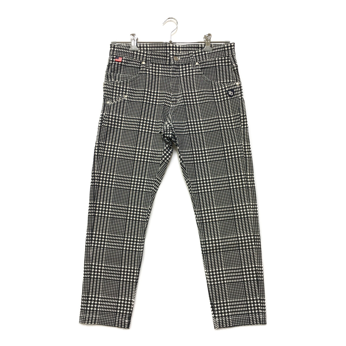 パーリーゲイツ 花柄 スリムフィットパンツ 秋冬用 パーリーゲイツ 花