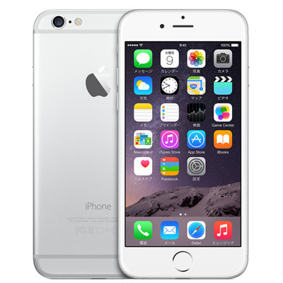 iPhone6 16GB A1586 (MG482J/A) シルバー【国内版 SIMフリー】|中古