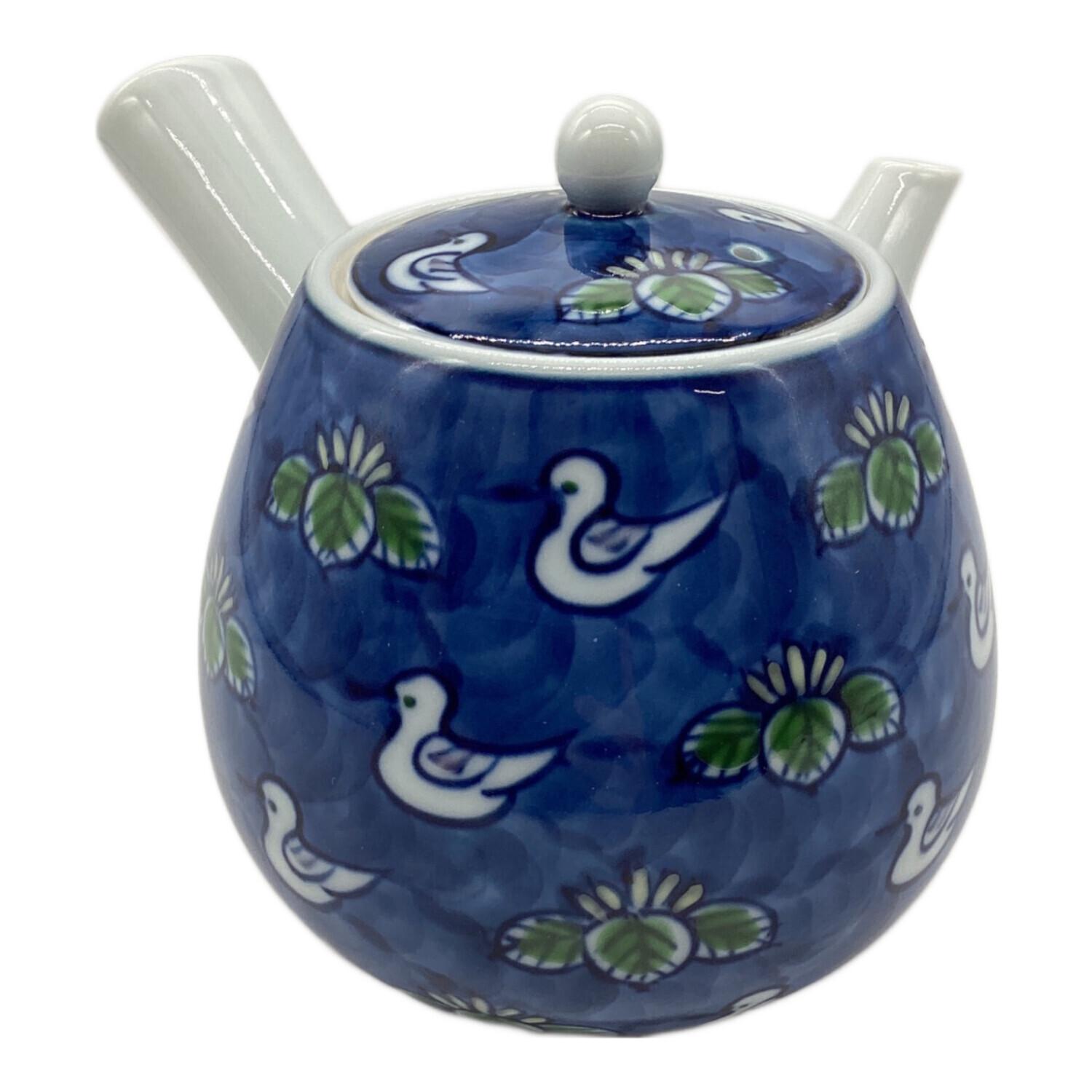 源右衛門窯 (ゲンエモンガマ) 茶器セット 染錦水鳥図｜トレファクONLINE