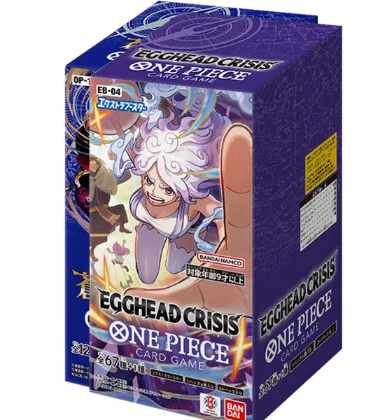 ONE PIECE Card】EGGHEAD CRISIS (EB-04) Japanese Booster Box - case