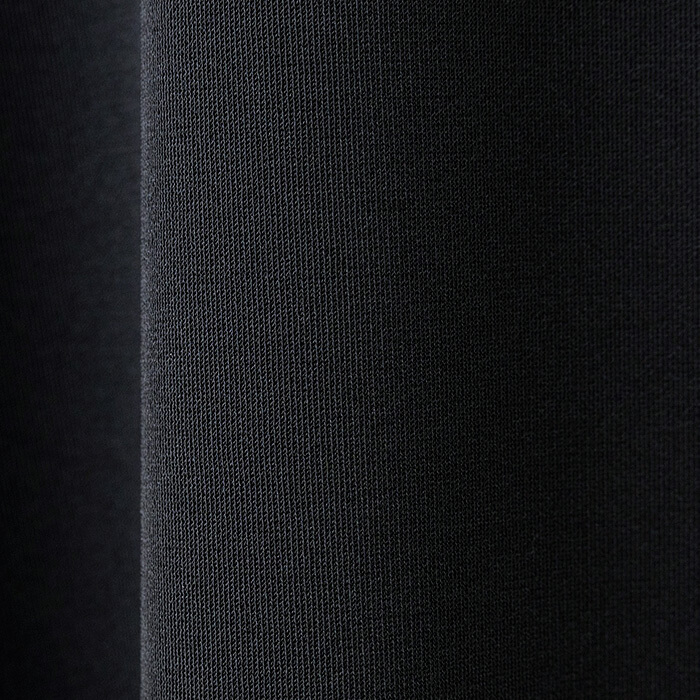 洗える｜シワになりにくいロングワンピース 13号・ブラック｜東京