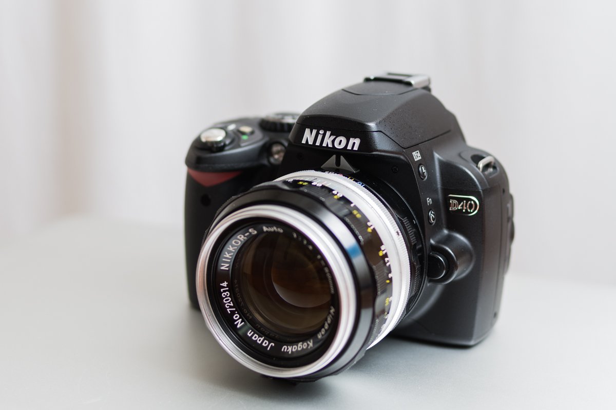 ペンタ党だけど手放せないNikonD40というカメラは名機なのか | 日常写飯事