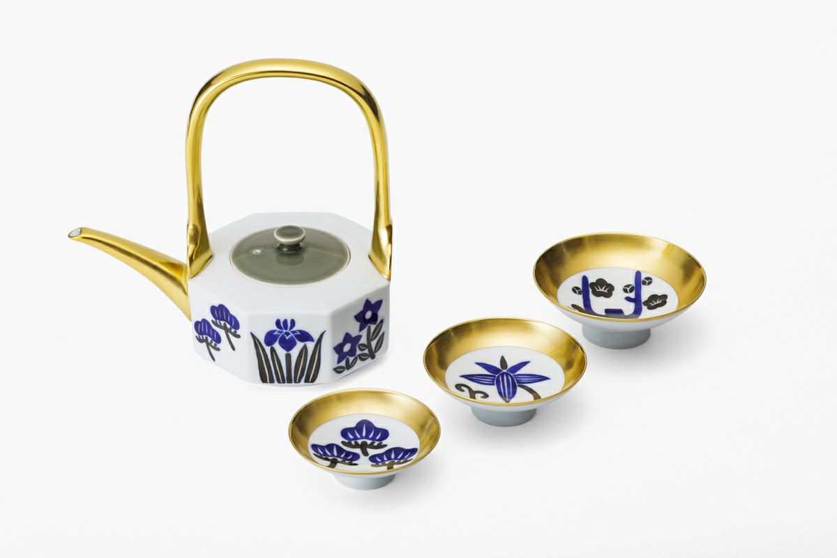 光琳風染付 屠蘇器揃 | 有田焼 深川製磁｜公式オンラインストア