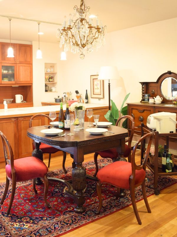 アンティークのペンダントライト、葡萄の模様のガラスシェード(k-5065