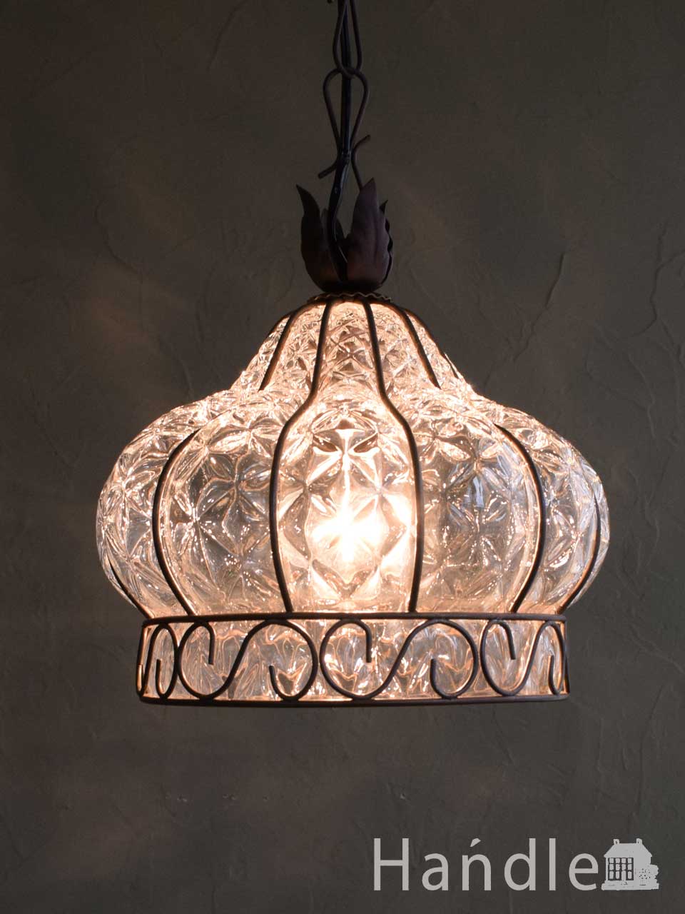 イタリアのおしゃれな照明、ヴェネチアで作られたハンドメイドの