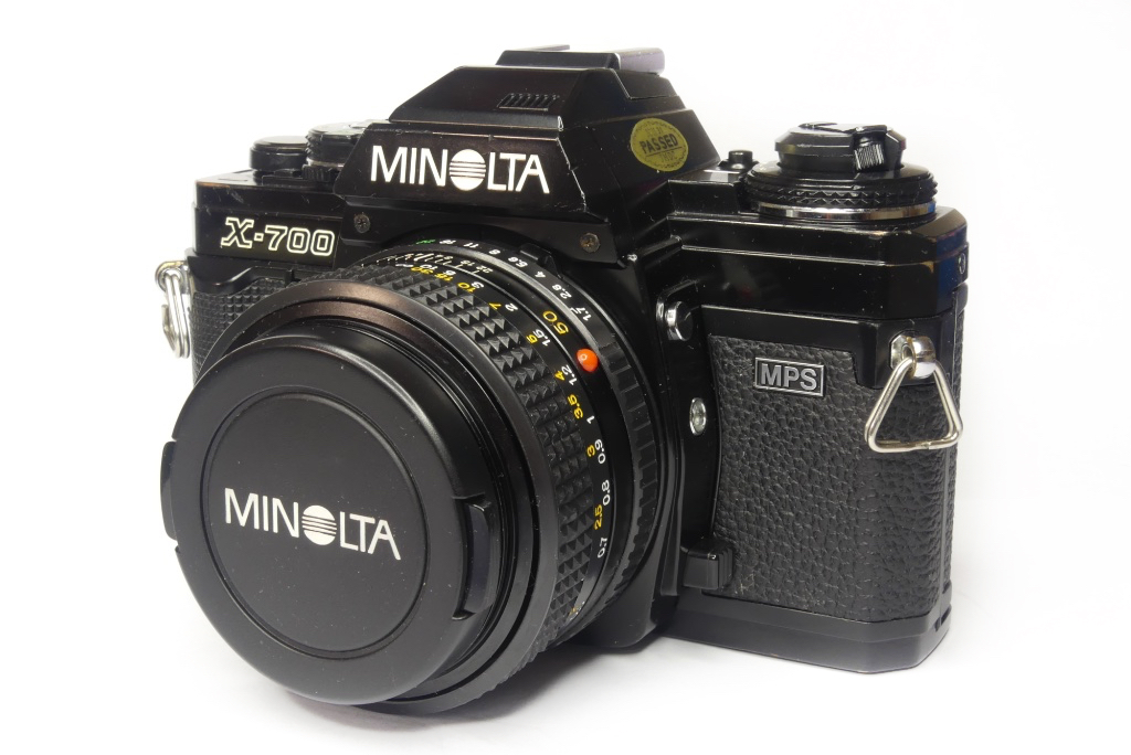 Minolta X700 SLR Camera MD3 50mm f1.7 lensHigh 5 Cameras