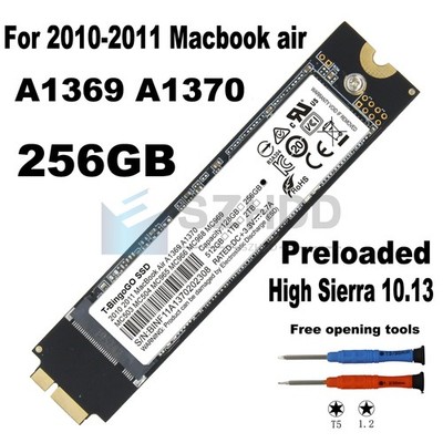256GB SSD For 2010 2011 MacBook Air A1369 EMC 2392 2469 A1370 EMC
