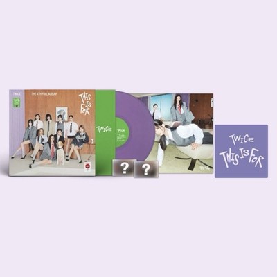 TWICE - THIS IS FOR Target Exclusive Plumberry Vinyl Record LP IN