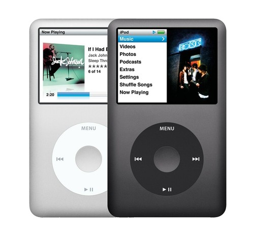 New Apple iPod Classic 7th Gen Black/Grey 80G/120G/160GB Warranty