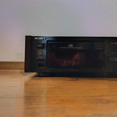 SONY CDP-X55ES CD Player High Density Linear Converter Confirmed