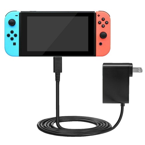 Nintendo Switch Console HAC-001 Joy Con + Dock + Grip + Charger