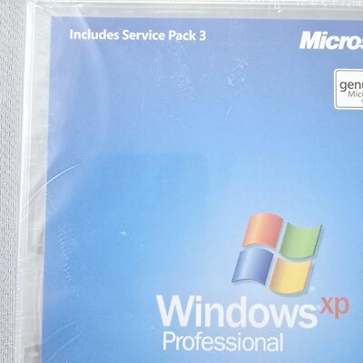 SEALED Windows XP Professional SP3 Disc for Refurbished PCs – No