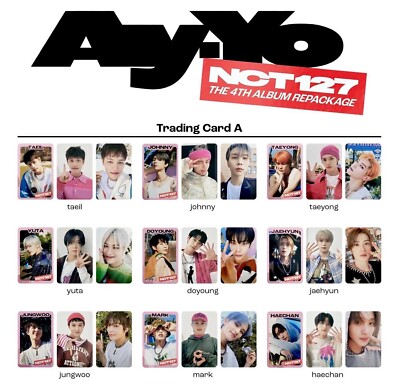 NCT 127 AY-YO TRADING CARD RANDOM OFFICIAL PHOTOCARD A VER