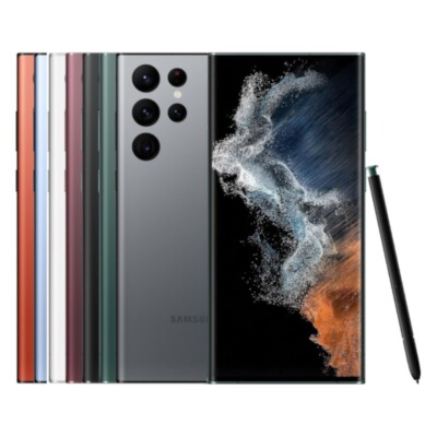 Samsung Galaxy S22 Ultra - 128GB 256GB 512GB 1TB - All Colours