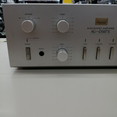 Sansui AU-D507X Integrated Amplifier Silver Good | eBay