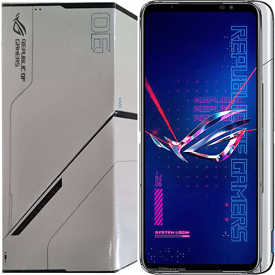 NEW Asus Rog Phone 6 Pro 5G White 512GB + 18GB Dual-SIM Factory