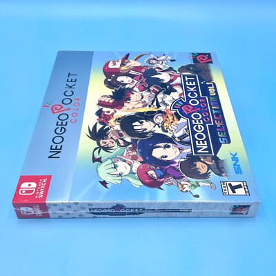 NeoGeo Pocket Color Selection Vol 1 Classic Edition Switch Limited