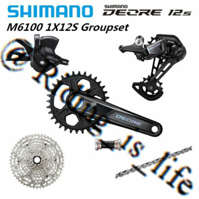 New SHIMANO Deore M6100 1x12-12 Speed Groupset FC-M6100-1 51T