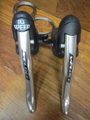 VINTAGE CAMPAGNOLO VELOCE 3 x 10 SPD TRIPLE GROUP BUILD KIT GRUPPO