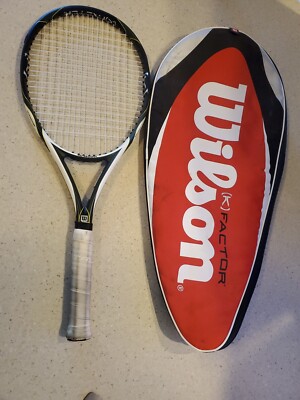 Wilson K Factor K Surge Arophite Black Grip Size 4 1/2 . 2 Rackets