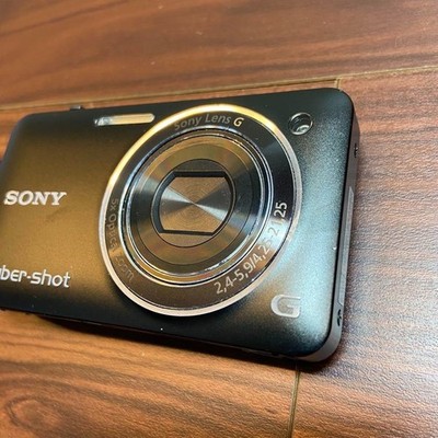 Sony Cyber-shot DSC-WX5 12.2MP Digital Camera - Black for sale
